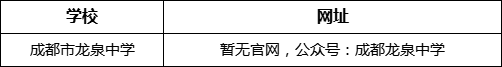 成都市龍泉中學(xué)網(wǎng)址是什么？
