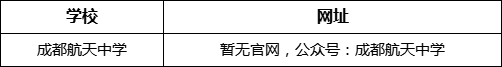 成都市成都航天中學(xué)網(wǎng)址是什么？