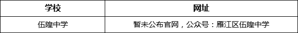 資陽市伍隍中學(xué)網(wǎng)址是什么？