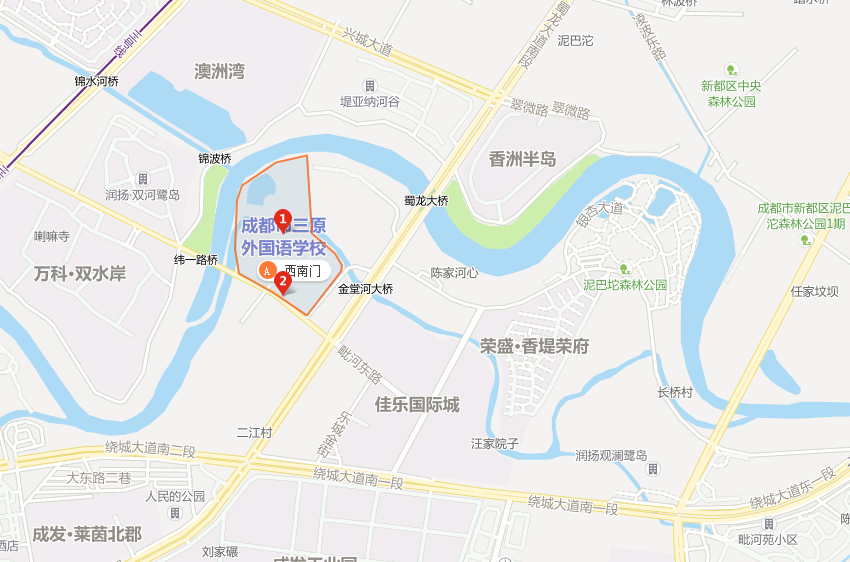 成都三原外國語學校地址在哪里？