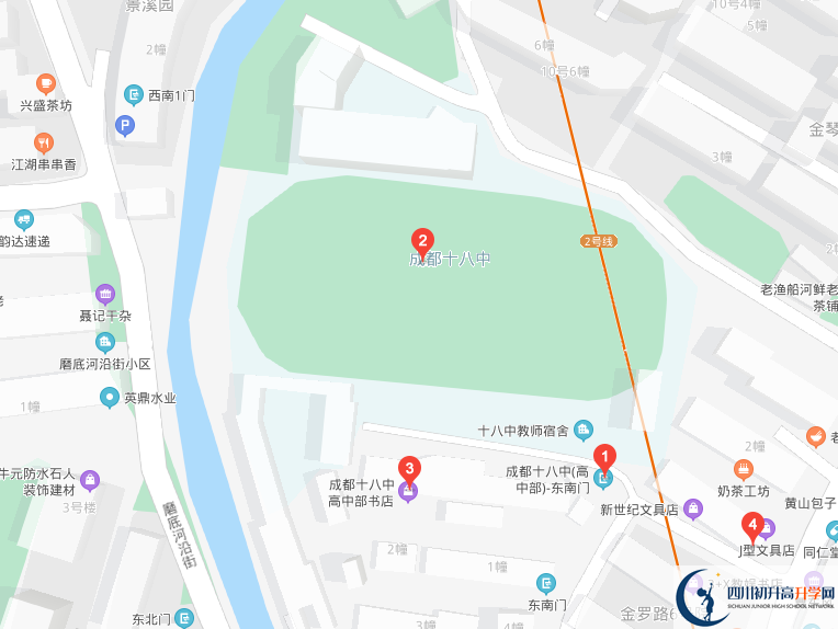 成都18中地址在哪里？