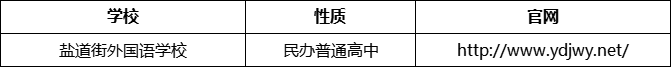 成都市鹽道街外國語學(xué)校官網(wǎng)、網(wǎng)址、官方網(wǎng)站